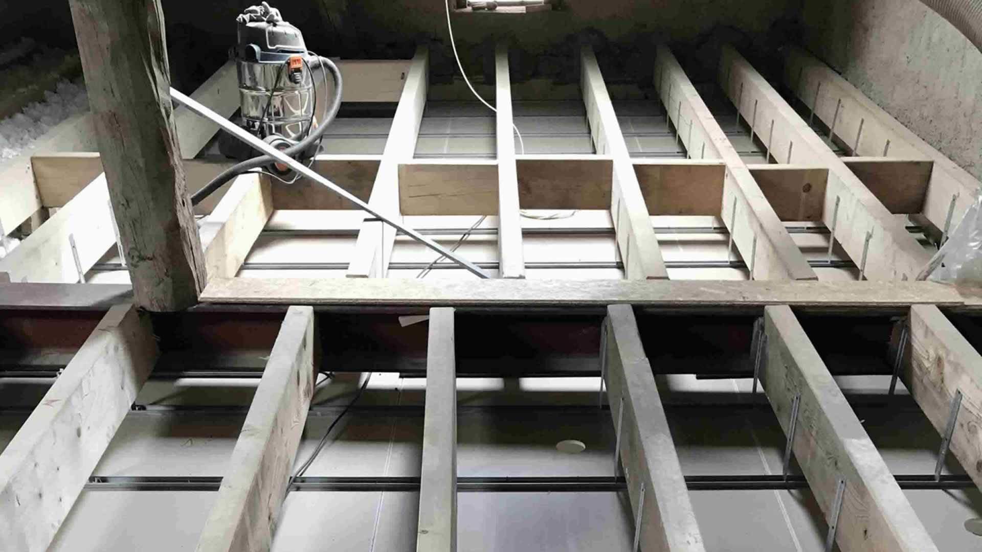 preparation plafond avant pose plafond rayonnant ceilingo